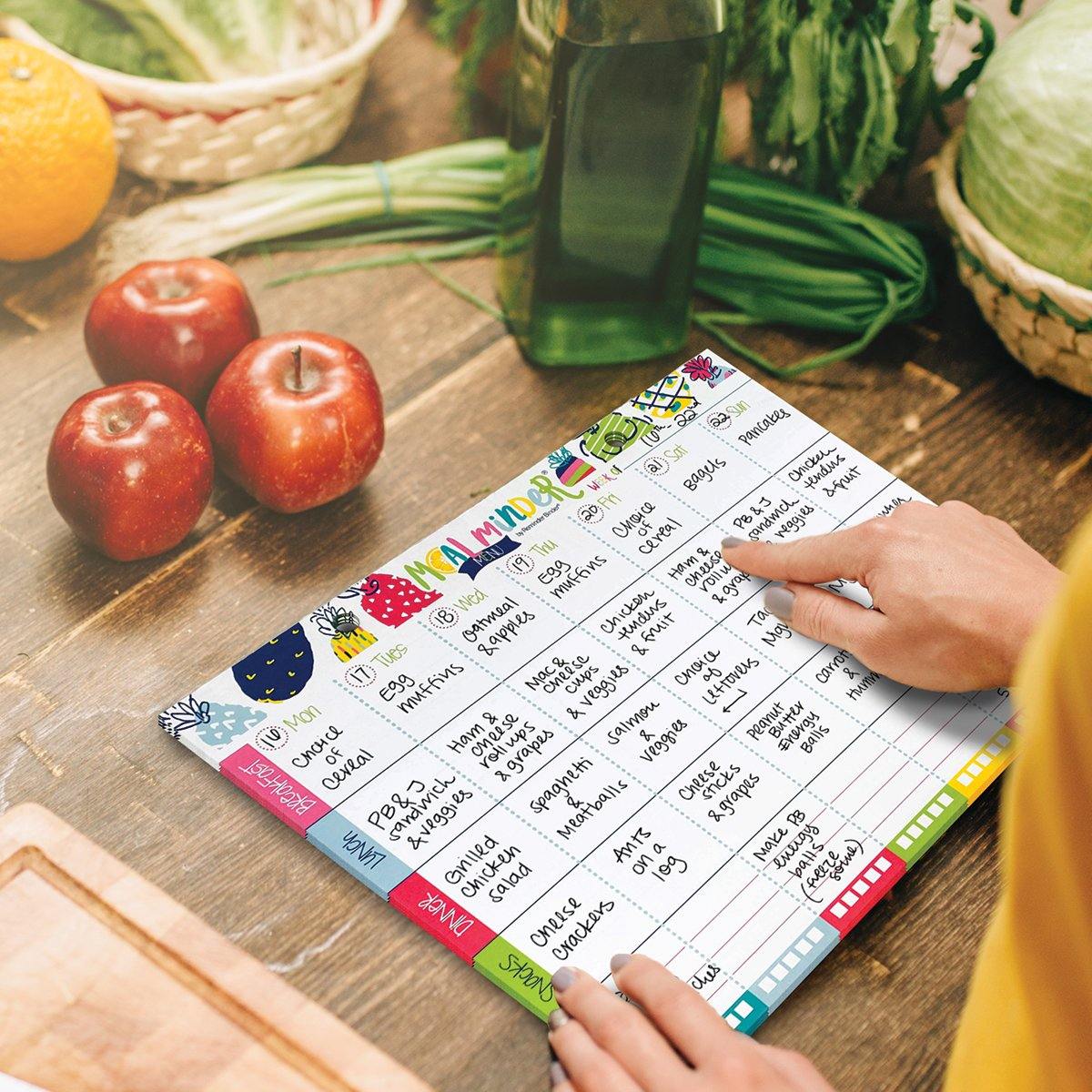 52-Week Meal Minder® Weekly Menu Planner Pad