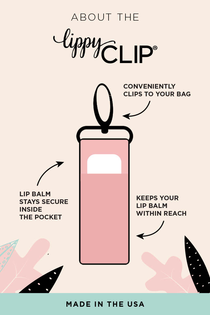 Blooming Cactus LippyClip® Lip Balm Holder