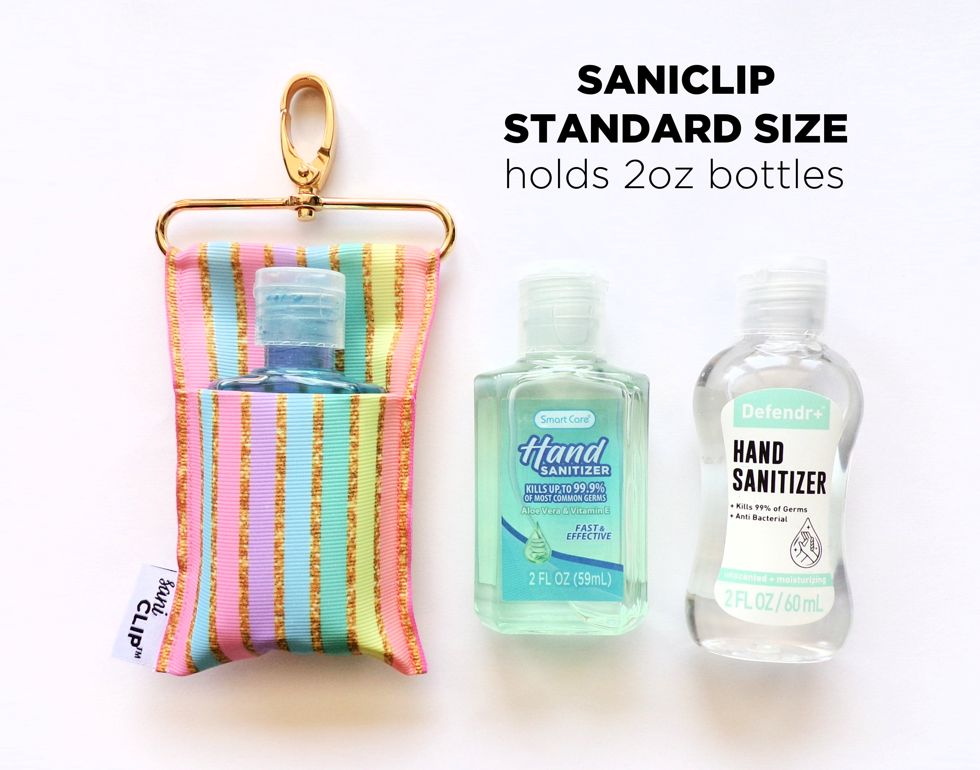 SaniClip Hand Sanitizer Holder - made to order