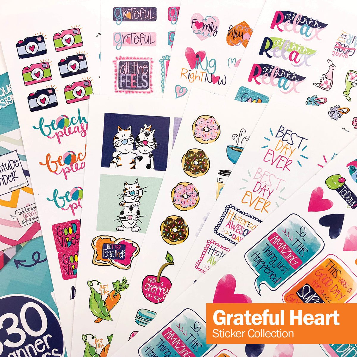 Best Planner Stickers | Family, Work, To-Dos, Events, Goals | 8 Styles